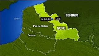 Nord un détenu sévade de la prison de Sequedin  1304 [upl. by Haiacim]