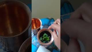 Copper vessel waterRagi glass benifits youtubeshort [upl. by Sevik]