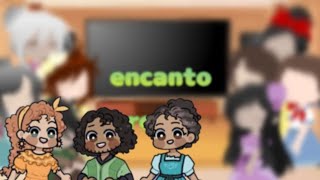 encanto react to julieta pepa and bruno  encanto  gacha club  lazy  by  angie DF [upl. by Anirdua]