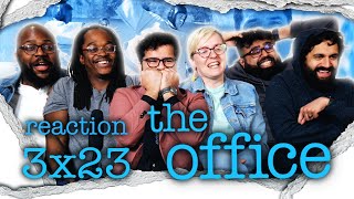 The Office  3x23 Beach Day  Group Reaction [upl. by Elleirad17]