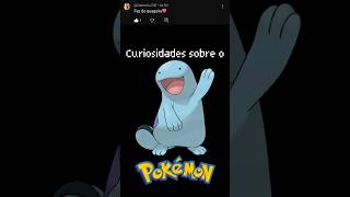 Curiosidades sobre o Quagsire Pokemon pokemon pokemongo pokemoncommunity pokémon quagsire [upl. by Wain]