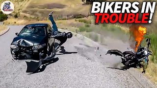 65 CRAZY amp EPIC Insane Motorcycle Crashes Moments Best Of The Week  Cops vs Bikers vs Angry People [upl. by Chastain]