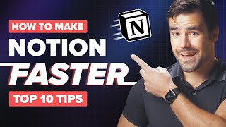 10 Ways to Make Notion FASTER [upl. by Einttirb420]