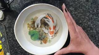 Atlas ClearCast 121 Resin Time lapse  Resin Koi Fish Painting [upl. by Sihon]