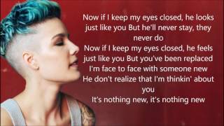 Halsey Eyes Closed Lyrics [upl. by Lauree]