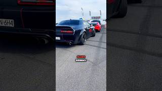 Dodge Challenger 64 600KM ⛽️dodge challenger dodgechallenger dragrace dragracing americancar [upl. by Alwitt]