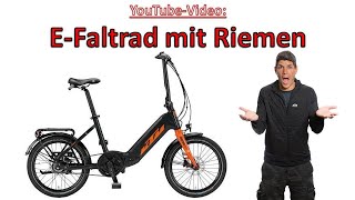 KTM Macina Fold 20 Zoll mit Riemenantrieb und Bosch Mittelmotor [upl. by Jarib]