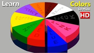 Learn Colors with Color Chart Color Songs Teach Colours Preschool Kids Colors Nursery Rhymes [upl. by Alper]