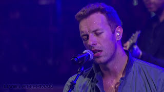 Coldplay  The Scientist Live on Letterman [upl. by Oiramat]