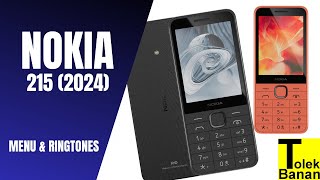 Nokia 215 4G 2024 HMD  Unboxing  Menu amp Ringtones  Dzwonki  Classic Phone [upl. by Ayimat]