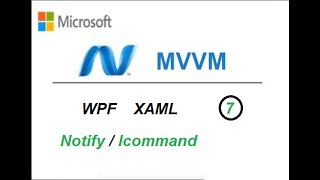 C MVVM  WPF 7  notify and icommand 2 [upl. by Algar]