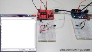 IR Communication Using Photo Diode with TI launchpad [upl. by Enileme]