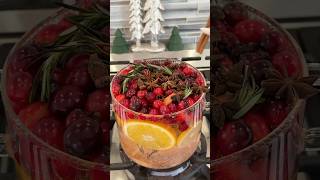 Making home smell like Christmas🎄christmas simmerpot christmastime asmrsounds asmr satisfying [upl. by Kcirdnekal]