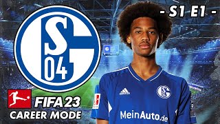 A NEW GENERATION 🔥  Fifa 23 Schalke Career Mode  S1 E1 [upl. by Ier]