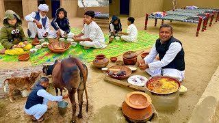 Cooking Breakfast for My Family  Morning Routine in the Village  Punjab Pakistan Village Life [upl. by Shinberg995]