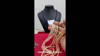 FRESH WATER PEARLS COLLECTION BOOKING NUMBER 7075013161 [upl. by Dell]