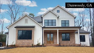 BEAUTIFUL NEW CONSTRUCTION HOME from Sale in Dunwoody GA 5 Bedrooms45 BathsAtlantaHomesForSale [upl. by Ahsatniuq905]