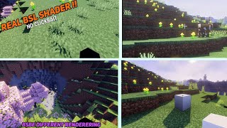 Real BSL Shader for mcpe  BSBE different technical glitches 120 [upl. by Naltiac356]