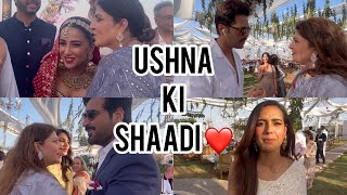 USHNA KI SHAADI 👰🏻‍♀️❤️ [upl. by Asnerek439]