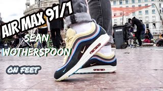 NIKE AIR MAX 971 SEAN WOTHERSPOON On Feet [upl. by Eicak138]