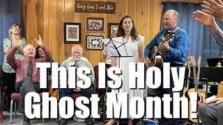 This Is Holy Ghost Month  Gary Savelli and Anna Drane [upl. by Nolyat]