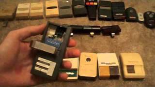 Evolution of Garage Door Remotes TheGarageDoorGeek 2 [upl. by Anaujit615]