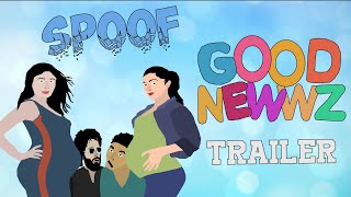 Good newwz official trailer Spoof  Cartoon Comedy Hindi  Jags Animation [upl. by Granese758]