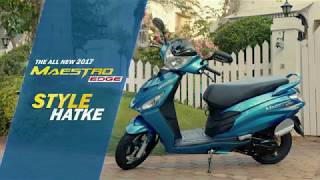 Hero MotoCorp  Maestro Edge 2017 [upl. by Brindell371]