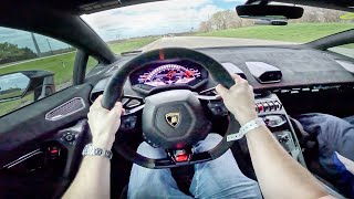 What Its Like To Drive A 1600WHP Twin Turbo Lamborghini Huracan Performante POV [upl. by Plumbo]