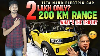 Tata Nano EV To Launch in India Cheapest Electric Car  EV Bro [upl. by Inalaehak]