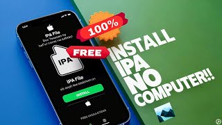 How to install IPA Files on iPhone Without computer 100  free  Sierra IPA installer [upl. by Aliam]