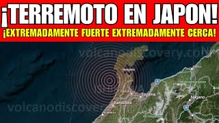 FUERTE TERREMOTO DE MAGNITUD 64 Y 10 KM DE PROFUNDIDAD SACUDE JAPÓN ESTE MARTES 26 DE NOVIEMBRE [upl. by Dorn]