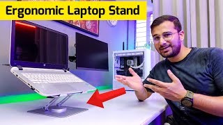 Best Laptop Stand India With Solid Build Quality 🇮🇳 [upl. by Morganica]