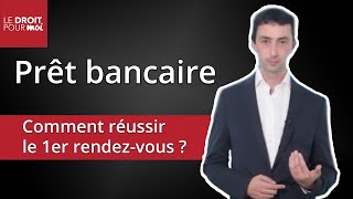 Prêt bancaire  comment réussir le 1er rendezvous avec son banquier  Thomas Droillard [upl. by Rebor]