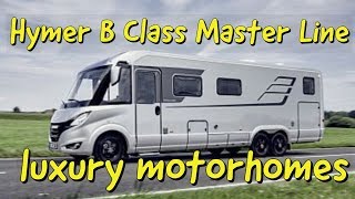 Hymer B Class Master Line motorhome [upl. by Neomah]