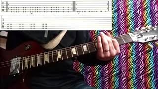 How to Play quotOUTSHINEDquot w tabs  SOUNDGARDEN guitar lesson [upl. by Aelanna132]