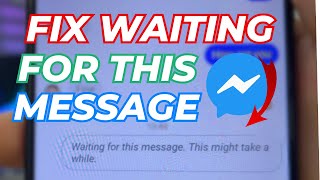 Fix Messenger Waiting for this Message This might take a while Error Problem [upl. by Gaspar22]