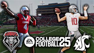 NCAA 25 WSU  New Mexico [upl. by Brittni]