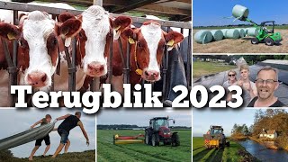 TERUGBLIK 2023  Boer Gerrit vlogt [upl. by Nnod806]