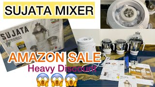 Best Mixer Grinder in India 2024  Amazon Biggest Sale😱 Sujata Dynamix Supermix Power Grinder ✅ [upl. by Lanni]