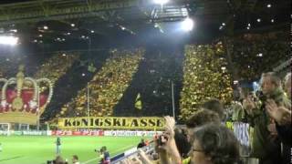 Borussia Dortmund vs Arsenal Choreo 11 BVB UEFA Champions League Fans Gooners schwatzgelbdevideo [upl. by Dasha]