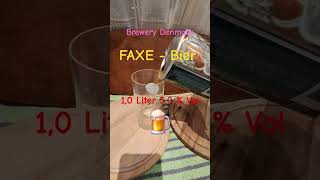 Faxe Bier Brewery Dennmark 10 Liter 50  Vol Premium Starkbier shortvideo youtube [upl. by Ainnek]