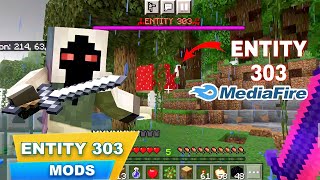 How to spawn ENTITY 303 in minecraft  Entity 303 mod download [upl. by Eno344]