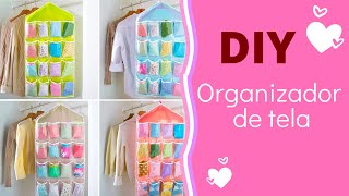 Como hacer un organizador de tela 💖 Margari [upl. by Alimat]