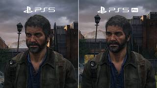 The Last of Us Part 1  PS5 vs PS5 Pro Graphics Comparison [upl. by Harned]