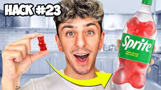 I Tried EVERY Viral TikTok Food Hack [upl. by Elletsirhc445]