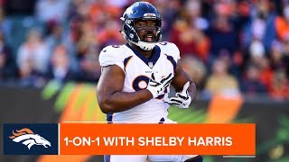 Shelby Harris rocks the baby to sleep in win over the Bengals [upl. by Walworth]