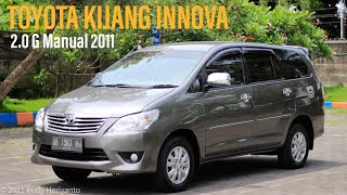 Toyota Kijang Innova 20 G Manual 2011  Tangan Pertama Orisinil [upl. by Buchalter]