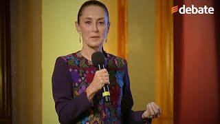 Estima Sheinbaum que condena a García Luna habla de decadencia y degradación del sexenio de Calderón [upl. by Alomeda]