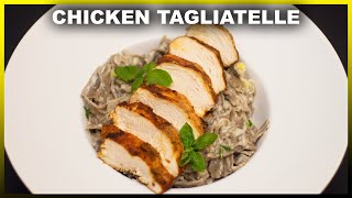 Chicken Tagliatelle Recipe Easy [upl. by Ylnevaeh]